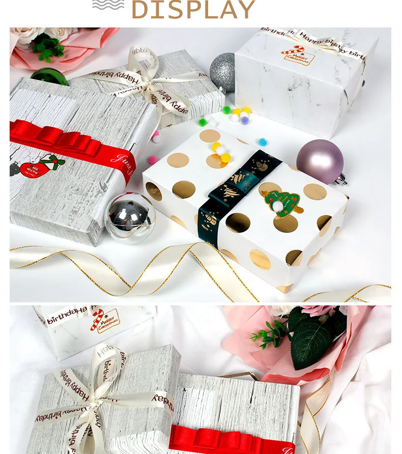 Exquisite gift wrapping paper vintage style High Quality Holiday Wedding Christmas Series Wrapping Paper for Boxes 56*70'' 1pc