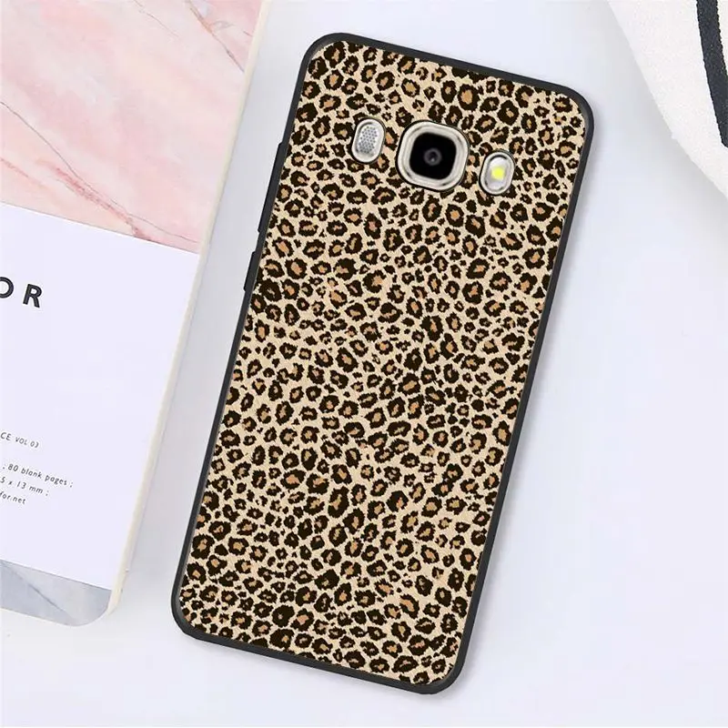 Yinuoda модные пальто с мехом, с леопардовым принтом чехол для телефона для samsung Galaxy J7 J6 J8 J4 J4Plus J7 DUO J7NEO J2 J5 Prime