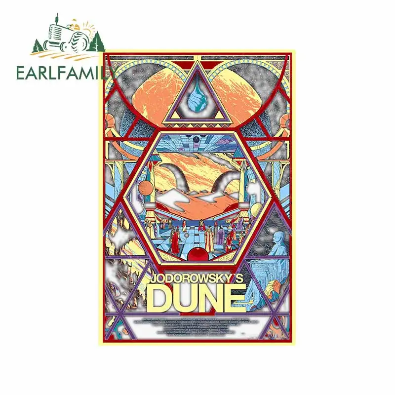 EARLFAMILY 13 см x 8 7 для Jodorowsky's Dune забавные автомобильные наклейки Водонепроницаемая
