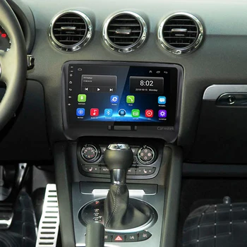 

9'' car dvd stereo gps Navigation system Android For Audi TT MK2 8J 2006 - 2014 multimedia radio head unit bluetooth mirrolink