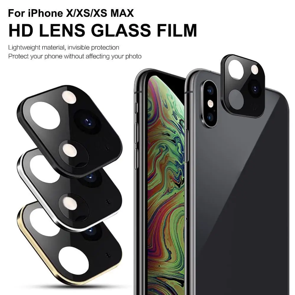 Новинка для Apple X/SX MAX Seconds To 11 Pro/Pro MAX Защитная пленка для объектива мобильного телефона кольцо для объектива применимое# Hh05