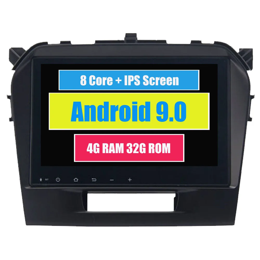 Cheap RoverOne Car Radio GPS Navigation For Suzuki Vitara 2016 2017 Android 9.0 10.2
