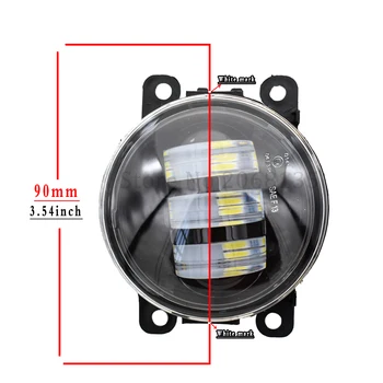 

Super Bright 12V 90mm Fog Light For Peugeot 607 (9D, 9U) Saloon 2000 2001 2002 2003 2004 2005 2006