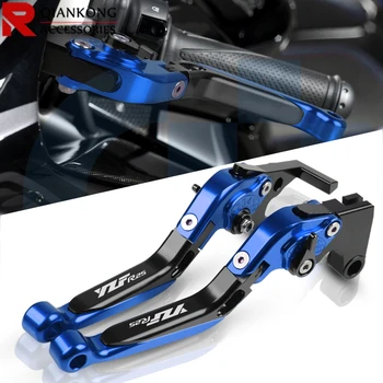 

FOR YAMAHA YZFR25 YZF R25 YZF-R25 2015-2017 2016 Motorcycle Adjustable CNC Folding Extendable Brake Clutch Lever With logo