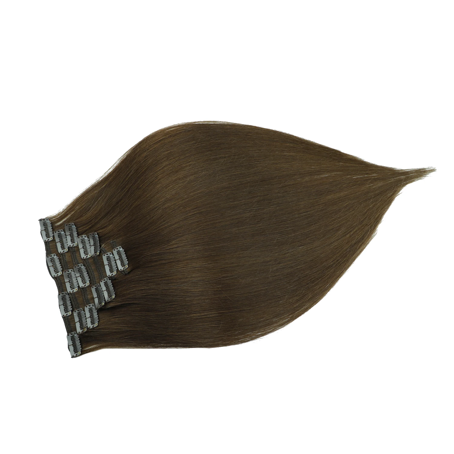 #4 Leshine натуральные бразильские волосы remy#613 блонд 1" 16" 18 прямые человеческие волосы для наращивания на заколках натуральные волосы на заколках - Цвет: #4