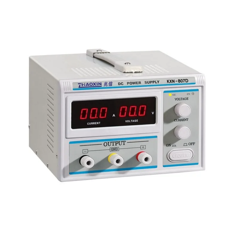 KXN-807D DC источник питания регулируемый, постоянного тока источник постоянного тока 0-80V 0-7A Гальваническая мощность