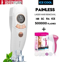 Прямая поставка, Электрический лазерный эпилятор для лица Depiladora, Электрический Фотоэпилятор для лица, безболезненный эпилятор для мужчин и женщин
