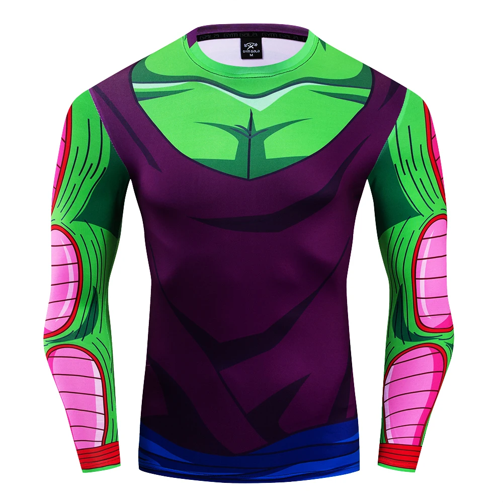 

Hot Sale Piccolo Beek Men's / Women's Fitness Clothes Tights Compression Tee 3D Tee Cosplay Party Training Clothes