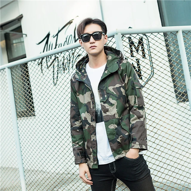 Military Camouflage Jacket Tactical Clothing Multicam Male Windbreakers Fashion Hoode Jacket Korean Style Clothes - Jackets - AliExpress