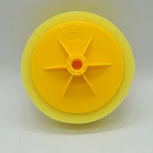 Губка для полировки в настоящее время доступна машина Красота воск губка Roundel самоклеящаяся губка круглая полировка и воском машина губка