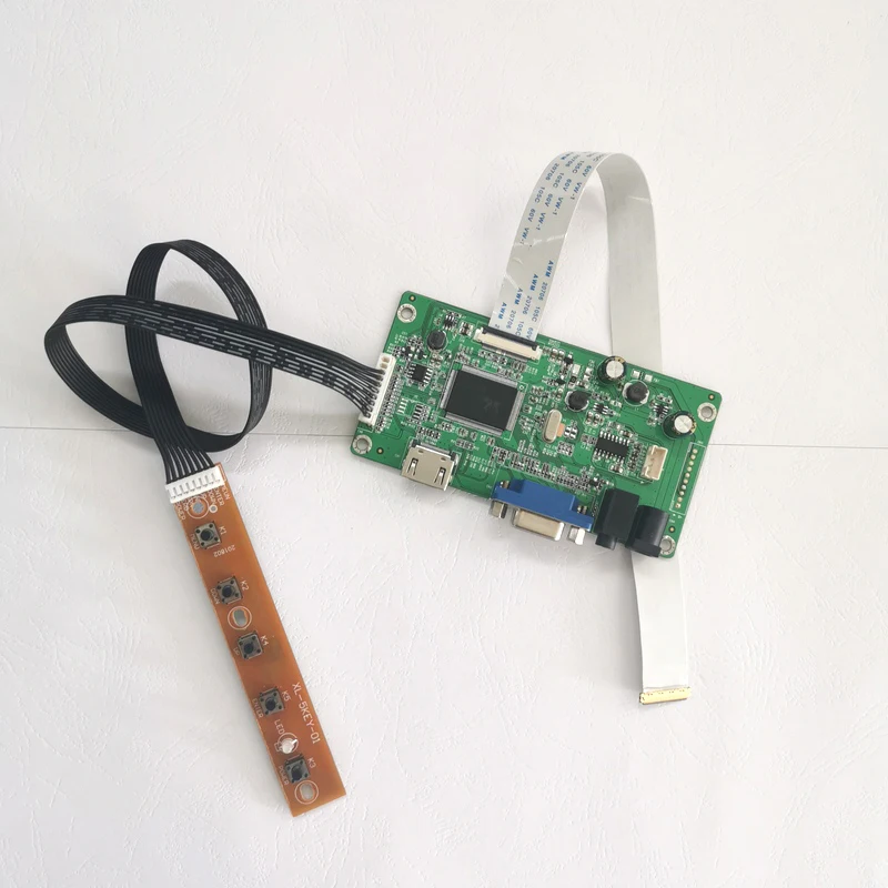 For B156XW04 V7 B156XW04 V8 1366*768 15.6" HDMI+VGA display controller drive board notebook PC panel WLED EDP 30Pins DIY kit