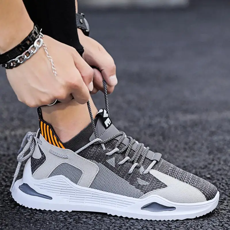 

Men's shoes spring and autumn High quality mesh surface brand New men Trend movement Casual board shoes running shoes
