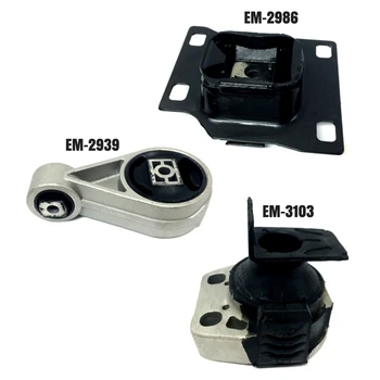 

3Pcs Front Right Engine Motor Transmission Mount 3103 2939 2986 for Ford Focus 2.0L Auto Trans 2005 2006 2007 Motor Mounts