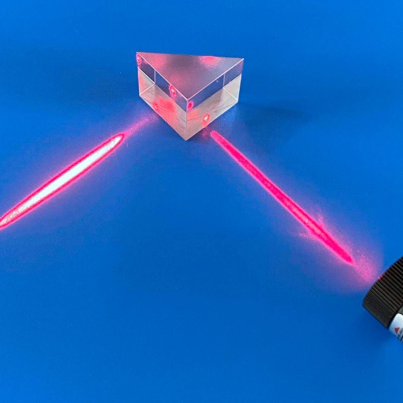 Prisms Tools Optical Triangular Prism 20mm Right Angle Internal