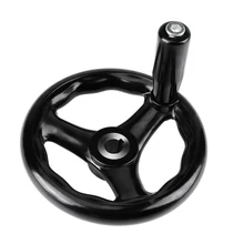 3 Спицы ручной Точильщик колеса Профессиональный круглый пульсационный дизайн токарный станок аксессуары практичный бакелитовый инструмент для фрезерного станка