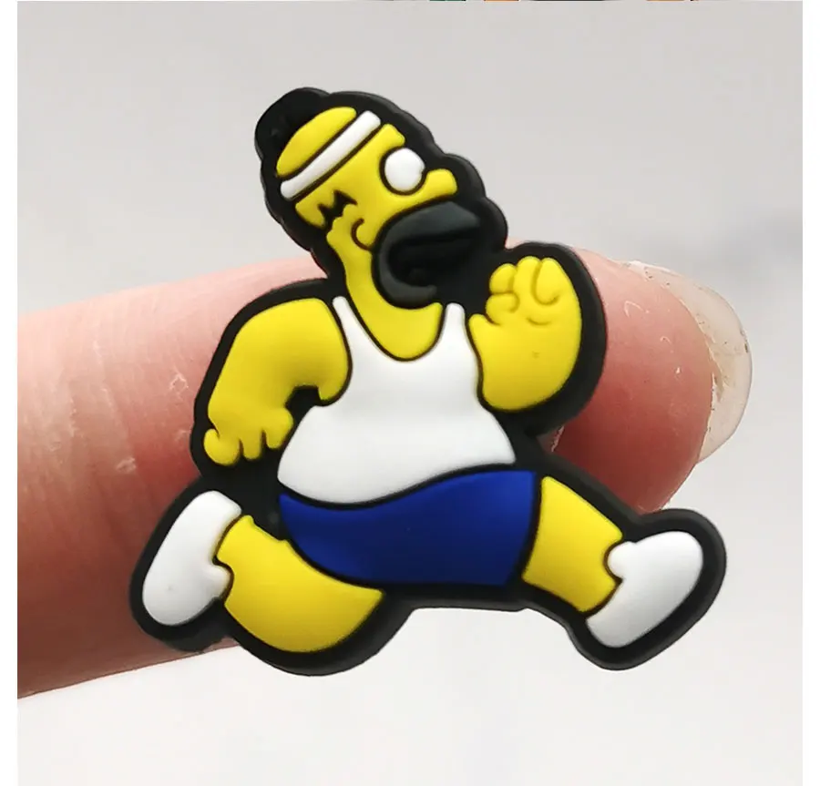 1Pcs Shoe Charms Classic Animated Characters Sandals Accessories Garden Shoe Buckle Decorations For croc jibz Kids Party Gift