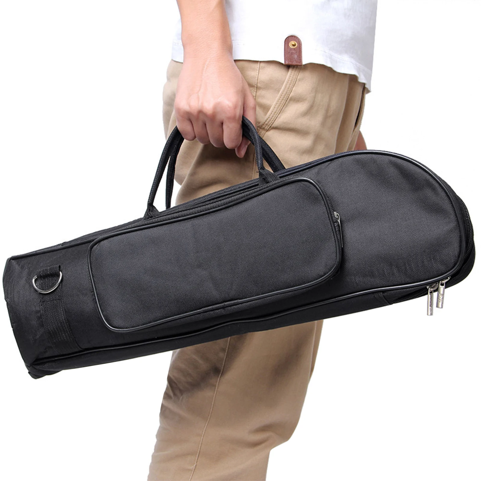 Труба Gig Bag мягкая переноска C-ase с одним плечевым ремнем латунный инструмент |