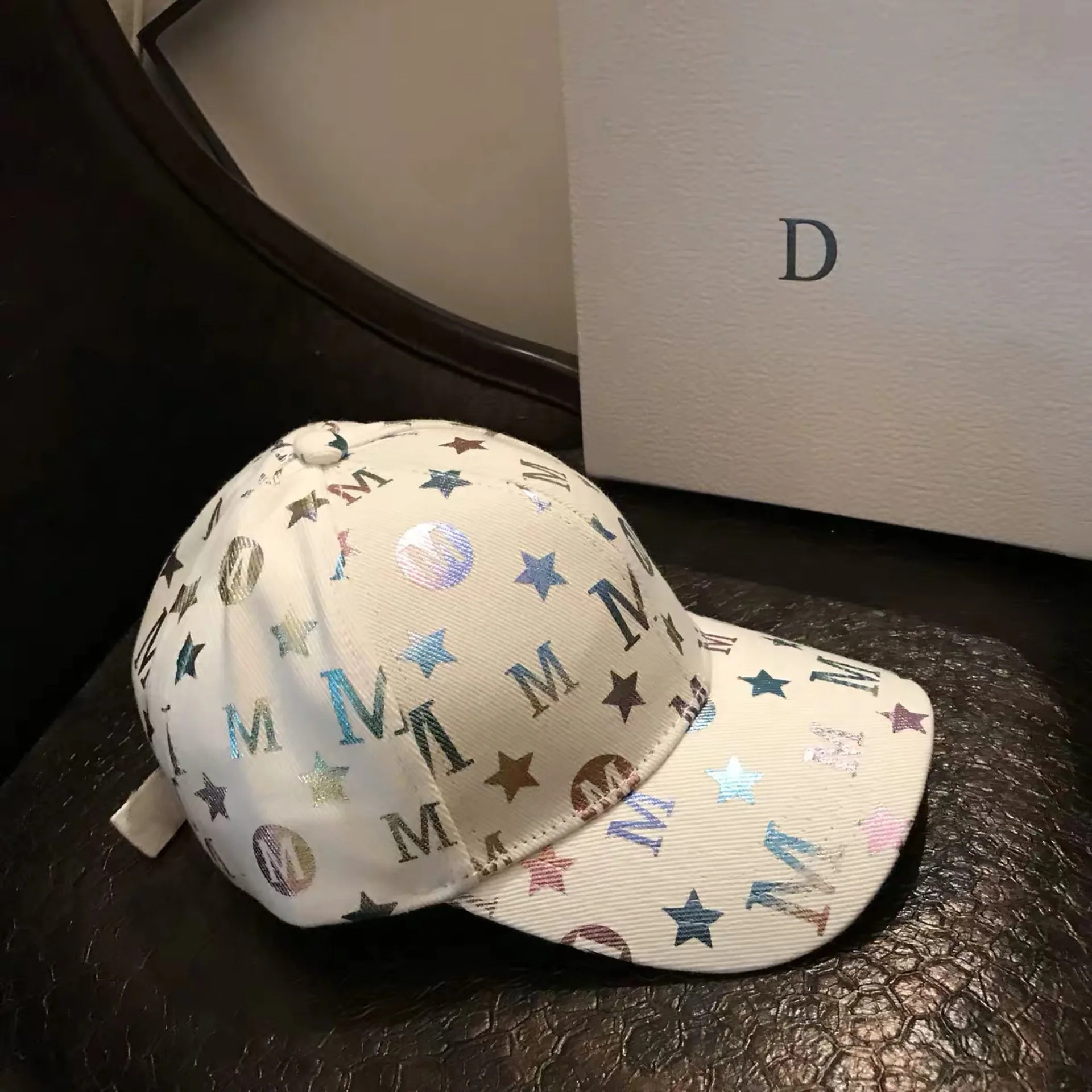 01912-fu26 красочные с буквенным принтом, модная кепка-бейсболка для мужчин и женщин головной убор для выхода