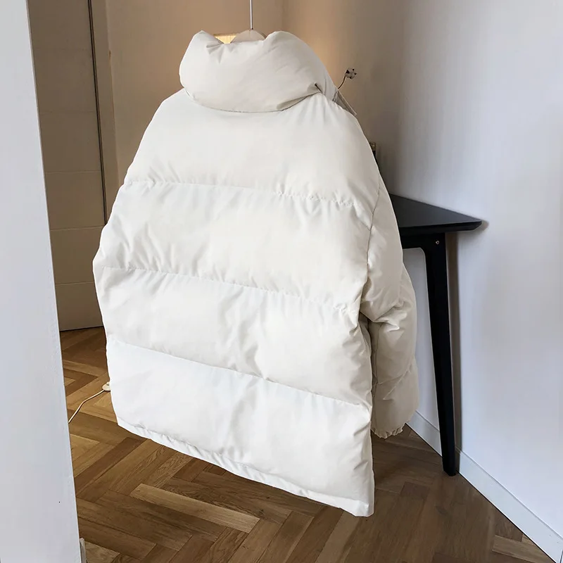 Mooirue, осенне-зимняя Корейская парка Harajuku, куртка, пальто, хлопковая стеганая одежда, уплотненная Толстая свободная новая одежда, пальто