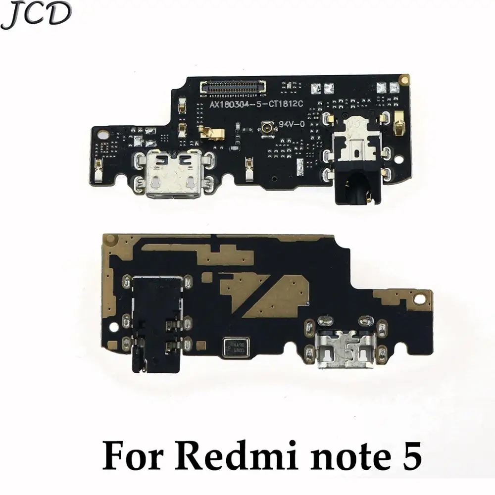 JCD для Xiaomi Redmi Note 4X 5A 5 Plus 6 S2 7 note Pro микрофонный модуль + USB зарядный порт плата гибкий