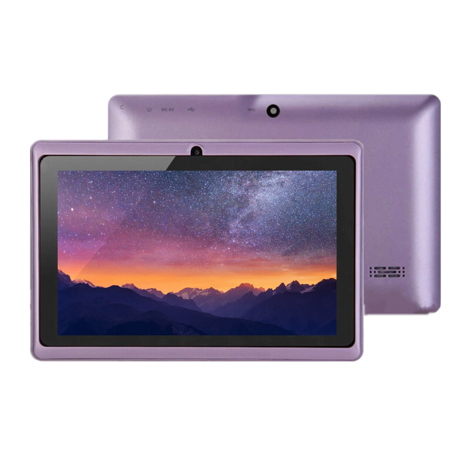 Presente para Crianças Polegada Tablet Android Quad-core Processador Wifi Versão Dupla Câmera Entretenimento Máquina Estudantes Adultos 7 15 Processador quad-core android com câmera dupla, para