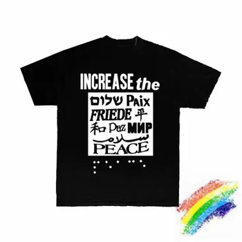 

New Kanye CPFM.XYZ INCREASE THE PEACE HEAVYWEIGHT Tee Men Women 1:1 High Quality T-shirt CPFM XYZ T-shirts