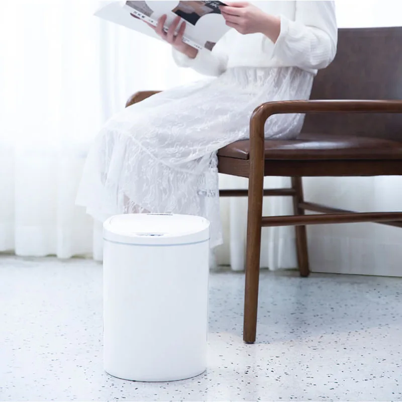 Xiaomi NINESTARS Интеллектуальная Индукционная мусорная корзина для кухни гостиной ванной Автоматический Инфракрасный датчик движения мусорное ведро