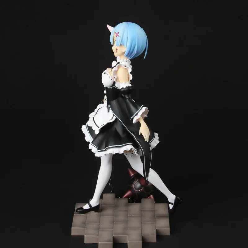 Re: Life другой мир от Zero re: zero Rem Ram кукла «горничная» Emilia Аниме Фигурка Фигурки Коллекция игрушки для детей Подарки