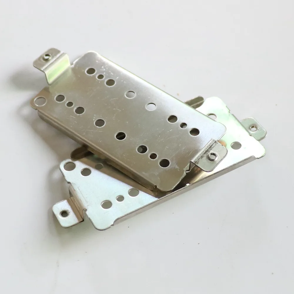 2pcs 50/52mm Nickel silver humbucker guitar pickup baseplate 3/48 US standard mounting screw