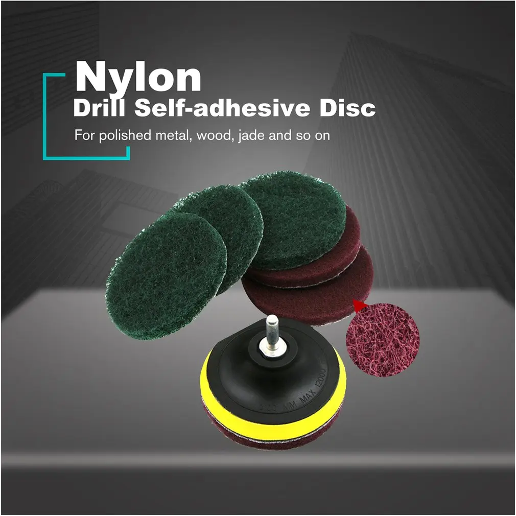 

8Pcs 4 Inch 100mm Round Sandpaper Grits Sanding Disk Kit Sand Sheets Hook and Loop Sanding Disc For Polishing Cleaning Tools