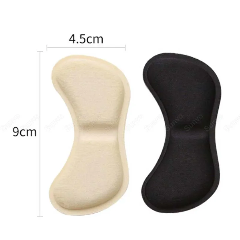 5 Pairs Sponge Heel Pads Adhesive Patch for Pain Relief High Heels Shoes Sticker Foot Care Liner Grips Insole Cushion Insert Pad