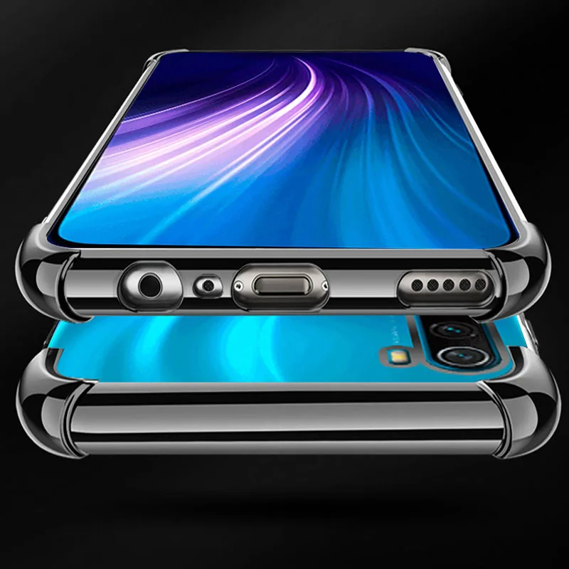 Синий цвет для Xiao Redmi Note 8 чехол подушки безопасности буфера полная защита чехол для Xiao Redmi Note 8 ТПУ противоударный задняя крышка