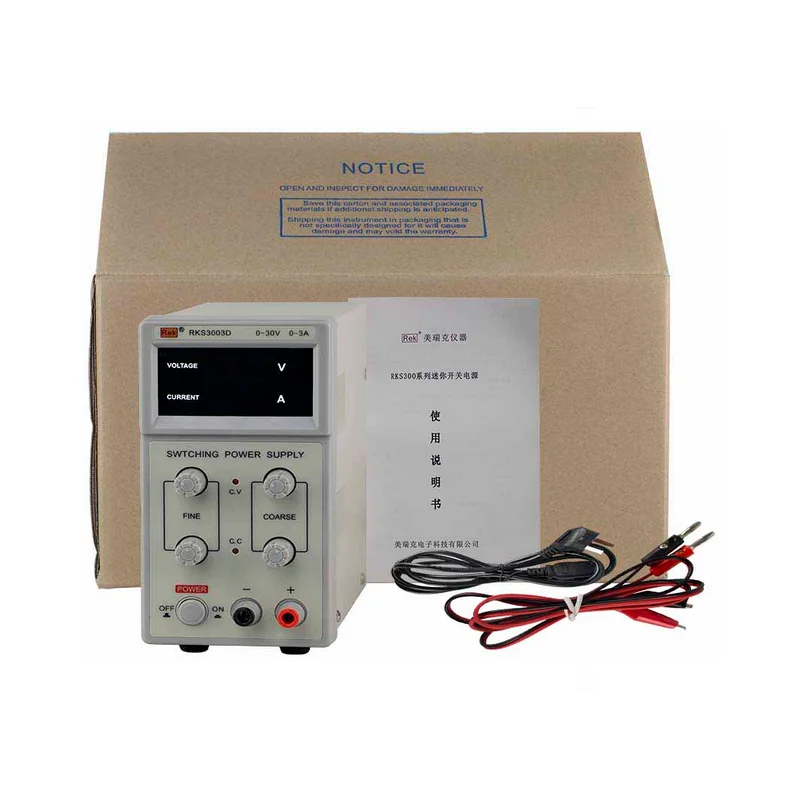Rek RKS3003D импульсный источник питания постоянного тока 30 V, 3A мини импульсный небольшой источник питания