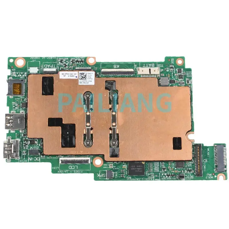 Placa-mãe para laptop dell, inspiron 3168 p25t n3050, 15235-1