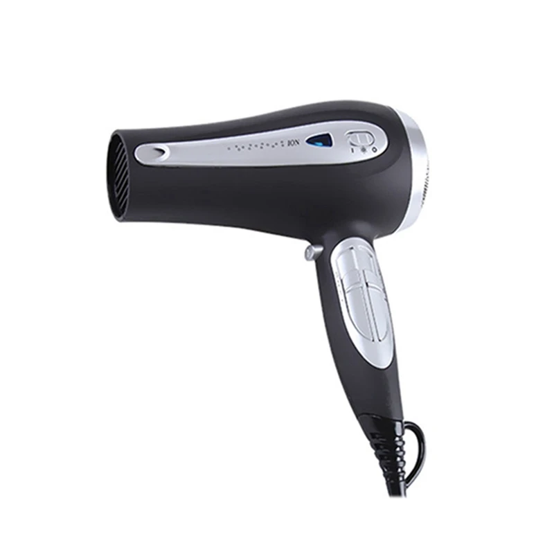 DW-728I Hair Dryer Multi-Speed Temperature Regulation 2200W High Power Negative Ion Home Hair Salon Quick-Drying Blow Dryer EU P