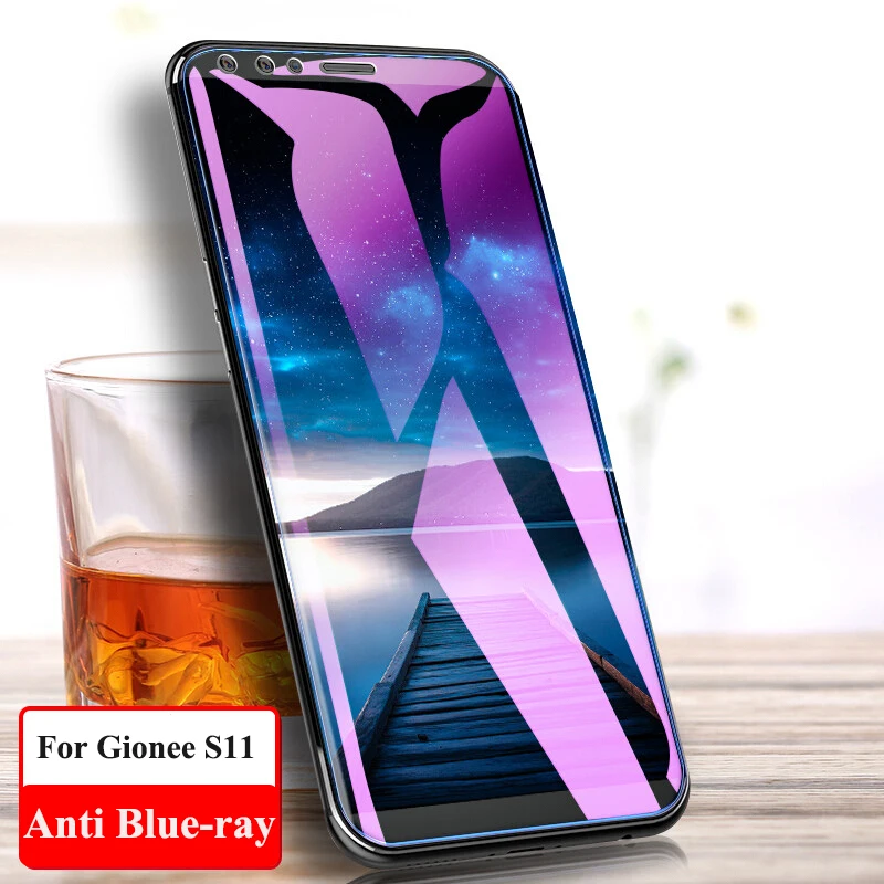 UVR для Gionee S11 S10 S9 стекло анти-синее закаленное стекло для защиты экрана для Gionee S11 S10 S9 защитное стекло против синего излучения