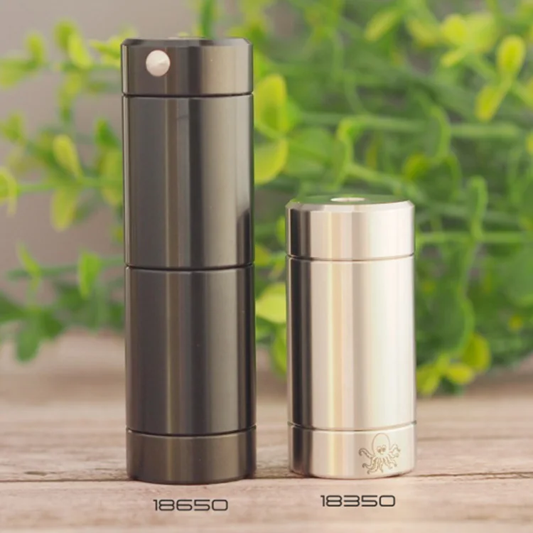 Cthulhu MOD Tube Mini Mechanical Mod With Dual MOSFET Chip Support 18650 18350 Battery Fit For 22mm 24mm RDA RTA Vape | Электроника