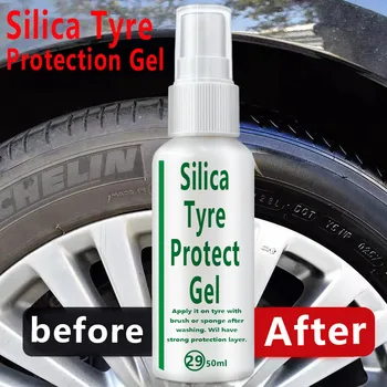 

Car Tire Coating Agent Brightener Decontamination Tire Protector Tire Restoration Accessory car tire coating agent 20/50ML