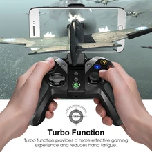 GameSir G4s Wireless Gaming Controller Bluetooth Gamepad 2.4G Wireless Joystick for Android Phone PC PS3 Windows 10/8.1/8/7