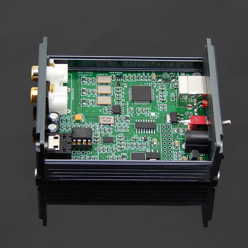Hifi DAC PC декодер ES9038Q2M и XMOS u208 USB вход RCA и 3,5 мм выход для усилителя DSD PCM dac