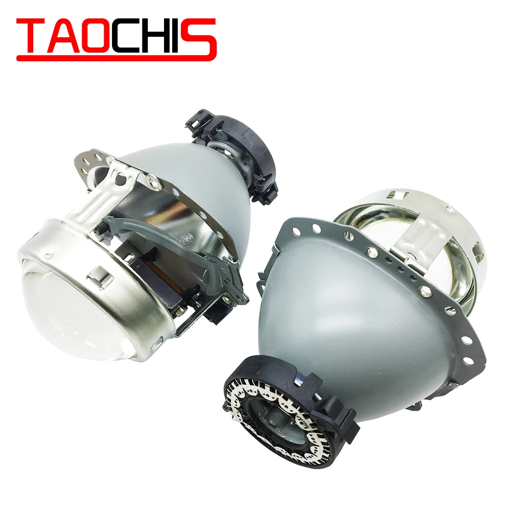 TAOCHIS 3,0 дюймов HID D2S D3S D4S D1S автомобильный биксеноновый головной светильник объектив проектора H4 головной светильник для модернизации HELLA 2 LHD