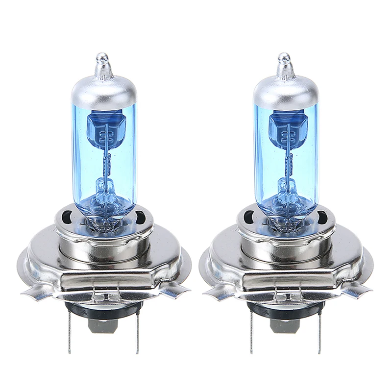 2 шт. 12V 60/55W H4 светильник Diamond Vision 5000 К супер белый Авто головного средства ухода за