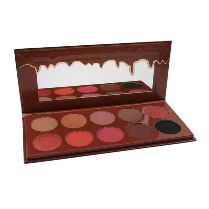 Eyeshadow Palette 10 Colors Long Lasting Waterproof Makeup Cosmetics for Women JS11