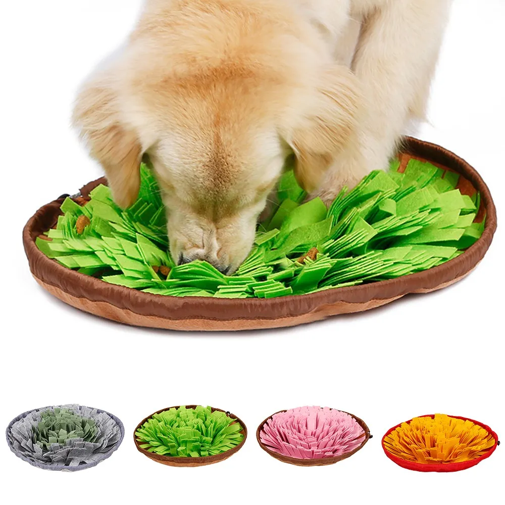 

Dog Feeding Mats Puzzle Toys Training Tools Activity Fun Play Mat Blanket for Relieve Stress Restlessness Pet Supplies