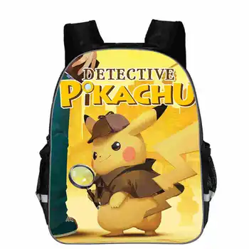 

Anime Pokemon Backpack Boys Girls School Bags Children Pikachu kindergarten Backpack For Kids Gift Backpacks Schoolbags Mochilas