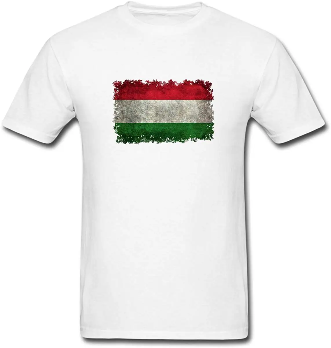 Мужская однотонная хлопковая Футболка FGHFG в винтажном ретро стиле с флагом