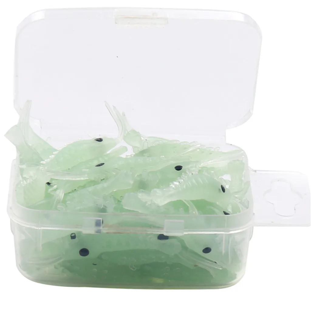 

Perimedes fishing lure soft bait jig head Shrimp Common 3 cm 50pcs Boxed Fake Shrimp Bait fishing frog lure soft lure#y25