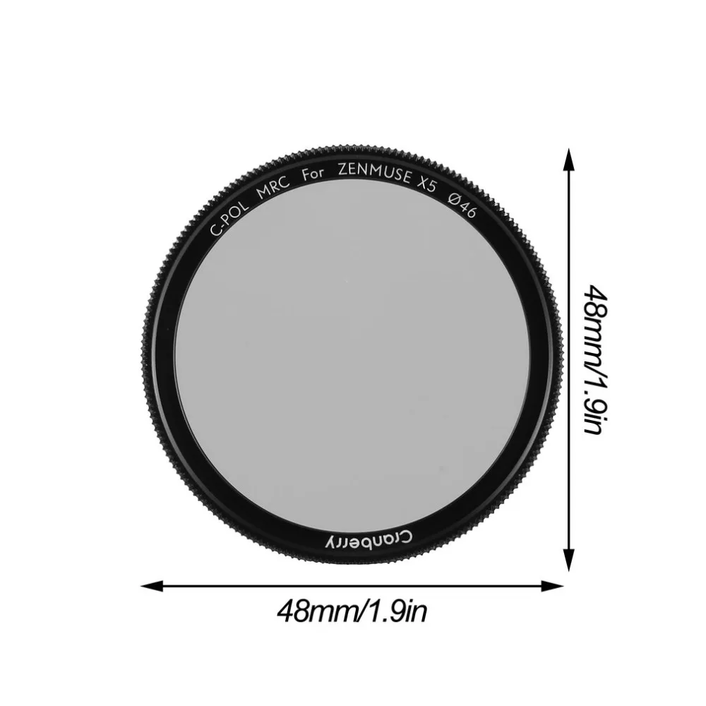 Воздушный объектив натуральный Adjastable мини портативный фильтр для объектива CPL HD фильтр для объектива камеры для DJI Zenmuse X5/X5S