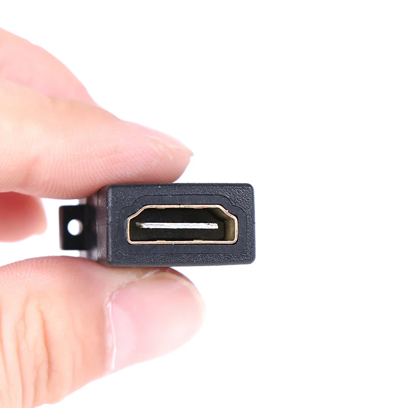 1 шт. HDMI Женский к женскому панельному креплению Удлинительный соединитель