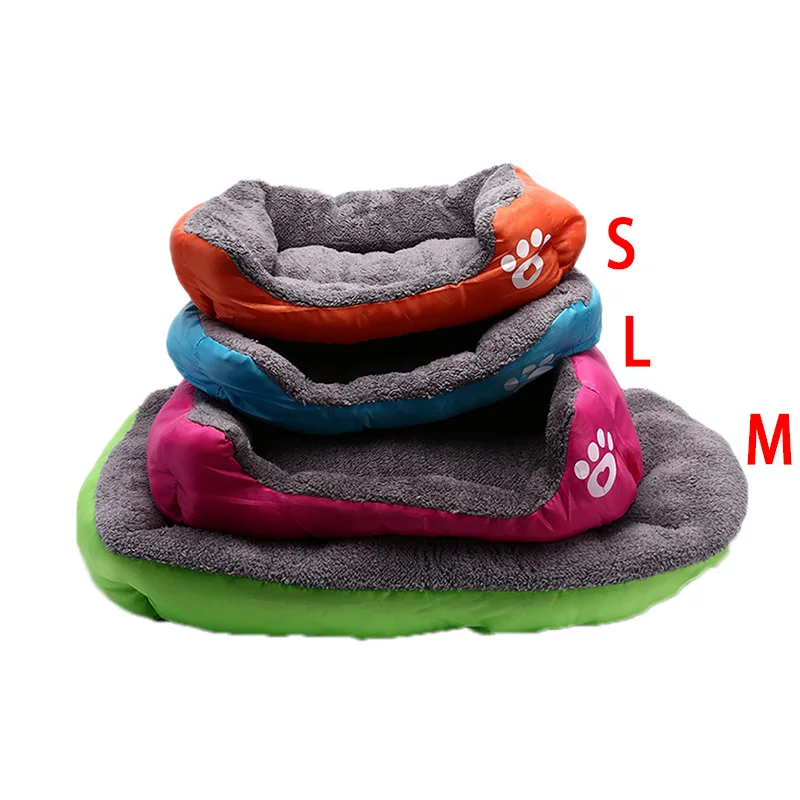 

NEW 2019 Pet Dog Pet Bed Cat Bed pet products Puppy Cushion House Pet Soft Warm Kennel Dog Mat Blanket